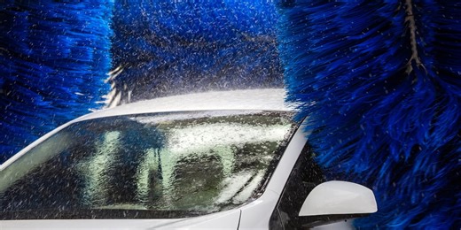 Husband accidentally runs over wife at car wash, police say