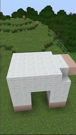Little Lamb - Baby Sheep Statue Minecraft Tutorial