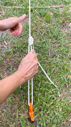 Genius Knot how to tie a knot for tent camping or tarp #shorts