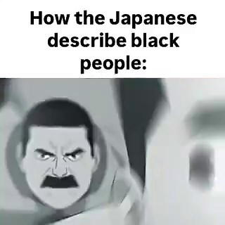 People think they’re flexing, but they don't realize the Black community on twitter is actually mocking the Japanese.