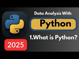 What is Python? | Data Analysis with Python for Beginners full course