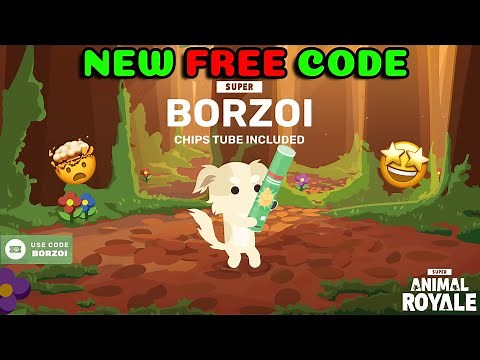 A NEW FREE CODE IN SUPER ANIMAL ROYALE OCTOBER 2025!!