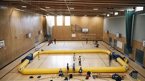 🥰 ENJOYING THE VIEW of our Football Fun Camps! Giant inflatables and a whole load of football fun, is there anything better to do this summer holidays? Book your child a place today: https://thefootballfunfactory.co.uk/experiences/football-fun-camps/ | Football Fun Factory