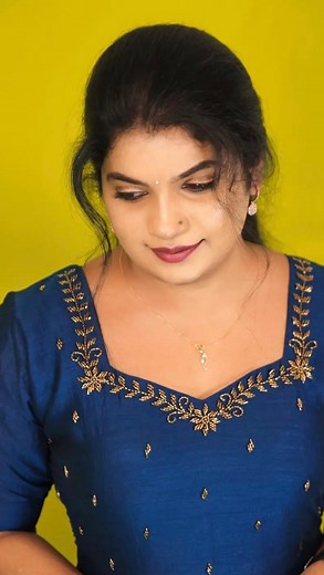 #handembroiderybeadswork #designerkurthi #handembroiderytutorial #jaicyscreativedesigns #instareels #reelsembroidery | Jaicy's Creative Designs