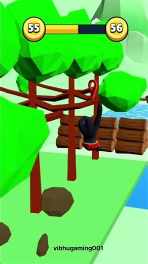 long slide game with Buffalo gorilla pig shark #longslidegame