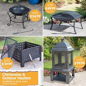 Are you enjoying the Spring sunshine? 👌 Enjoy the clearer weather with a little warmth from an outdoor heater: http://ow.ly/SXwO30adIHm LIKE if you're enjoying the sunshine! ☀️ | B&M Stores
