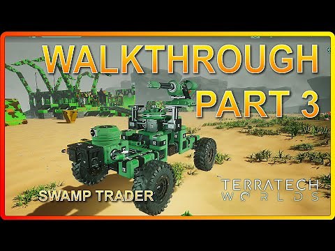 Ultimate Walkthrough Guide Part 3 - Swamp Trader and Aluminum in Terratech Worlds Gameplay EP46