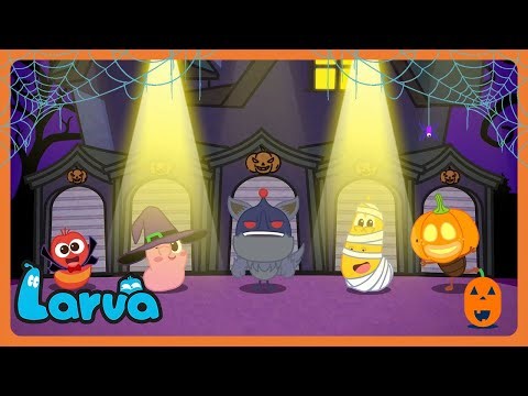 LARVA Trick or Treat?! 🎃 Halloween for Kids 🎃 WildBrain Fizz