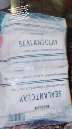 5-Pack Waterproof Sealant Mastic for Quick Repairs