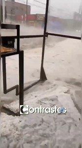 😮⛈️ Así la fuerte #granizada de esta tarde en San Pablo #Xochimehuacan, en la ciudad de #Puebla 👇🏻 | Puebla Roja Oficial