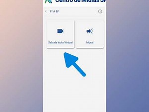 Como acessar à sala de aula virtual na sala do futuro.