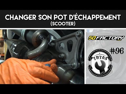 TUTO #96 - CHANGER SON POT D'ÉCHAPPEMENT (SCOOTER)