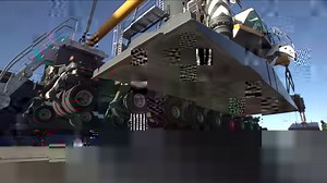 Liebherr Ship Crane Heavy Lift Power! Look at this video documentary of two Liebherr CBB 4700-450 ship cranes loading three LHM 550 in our maritime home base in Rostock/Germany. | Liebherr Maritime Cranes