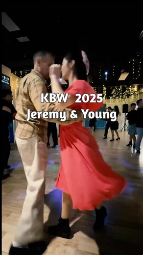 8.5K views · 98 reactions | Jeremy & Young lighting up the floor with Balboa at KBW 2025 ✨Pure connection, pure groove.KBW 2025에서 제레미와 영이 보여준 발보아 ✨ | Soochan Lee | Facebook