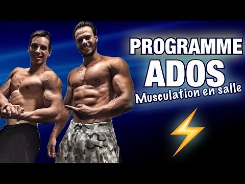 ADOLESCENT : Programme MUSCULATION by Bodytime