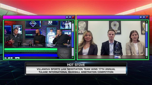 Villanova sports law team