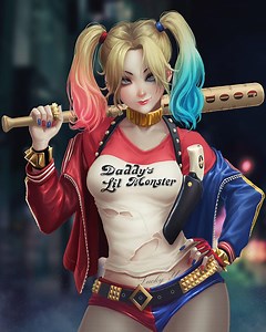 The Best 15 Art Anime Harley Quinn