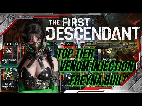 Freyna Venom Injection Build Setup. Melt Away☣️! Showcase Run Exposed Underwater Base 5m59s.#freyna