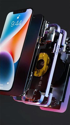 iPhone Product Animation In Blender #smartphone #iphone #blender