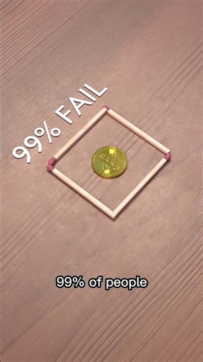 Move 2 Matchsticks to Free the Coin