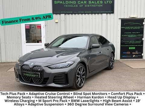 2022 BMW i4 M Sport - Tech Plus Pack - Comfort Plus Pack - Visibility Pack