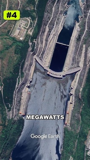 The 5 Biggest Dams on Earth #shorts