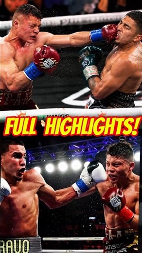 Isaac “Pitbull” Cruz vs Nestor Bravo — FULL FIGHT HIGHLIGHTS 🥊🔥 #fightprep #fullhighlight