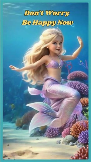 Mermaid Singing Don't Worry Be Happy Now