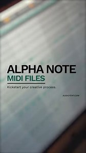 7.9K reactions · 15 shares | Ignite your creativity  Get all 107 MIDI files here: www.audiotent.com/midi-files/alpha-note/ | Audiotent | Facebook