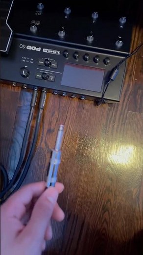 How to do the 4 CABLE METHOD for your Multi-FX Pedal 🎵 #pedalboard #podgo #guitarist #guitar