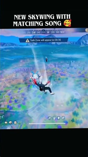 New skywing with matching song ❤️ #short #viral #freefire