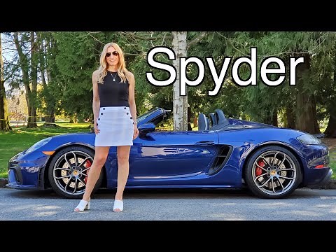 2021 Porsche 718 Spyder Review // What a stunner