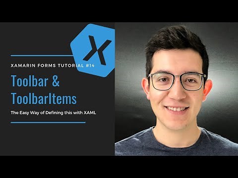 Toolbar and ToolbarItems in Xamarin Forms | The Easy Way