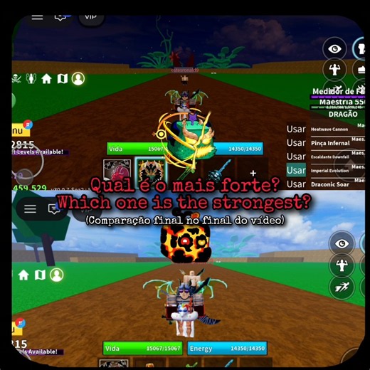 qual é mais forte? dragon x magma #roblox #bloxfruits