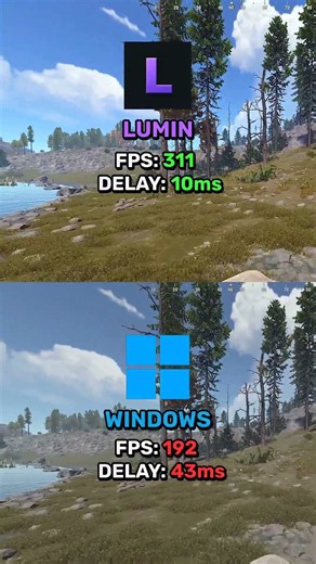 Best Rust FPS Boost Using LuminApp Competitive #Shorts
