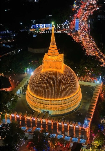 Welcome to Vesak in Colombo 2026 🇱🇰 🪔✨ One of the world's most beautiful celebrations. Millions of lights.Mesmerising lanterns.A city transformed into a glowing wonderland. For a few magical nights, Colombo shines brighter than ever. 🌍 Where are you watching from? ❤️ Save & Share #vesak #vesak2026 #srilanka #colombo #visitsrilank