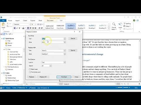 How to format focus group transcript