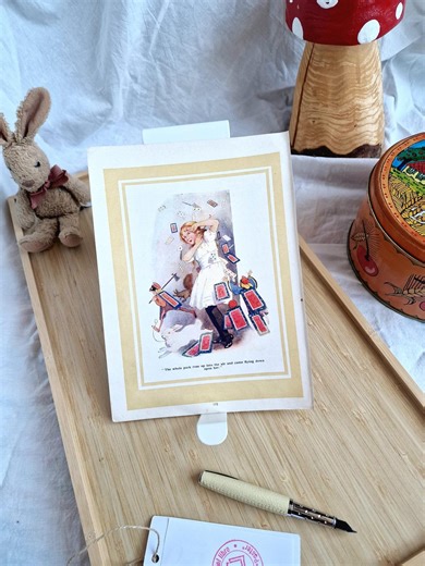 Alice in Wonderland Illustration, Card Soldiers Scene – 1920s Margaret Tarrant Collotype Print | Vintage Children’s Book Wall Art - Etsy