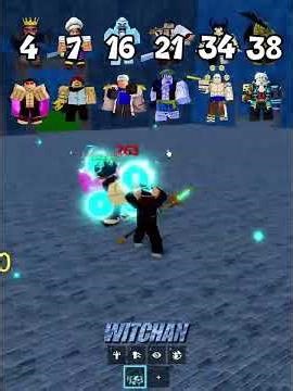 LINGHTNING Vs All Boss Sea 1 Blox Fruits #roblox #witchan #bloxfruits