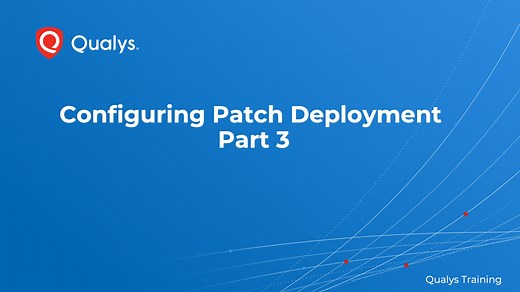 Configuring Patch Deployment - Part 3