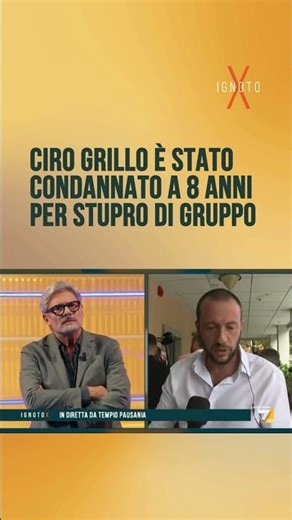 Ciro Grillo è stato condannato a 8 anni per stupro di gruppo