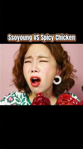 Ssoyoung VS Spicy Fried Chicken 🌶️🥵
