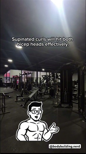 The only biceps exercises you need💯 #gym #fitness #fit #workout #lifting #lift #jacked #body