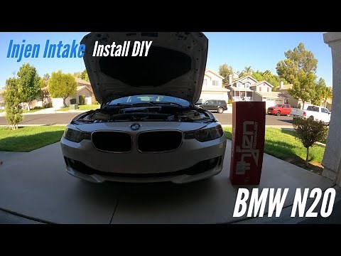 How to Install the Injen Cold Air Intake for the BMW F30 328i N20