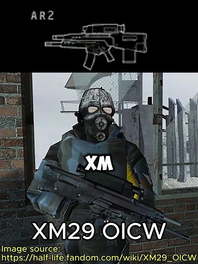 XM29 OICW – Half-Life 2’s Lost Weapon That Was Real!