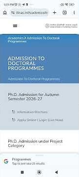 IIT Roorkee Admissions 2026 🔥 | MTech, PhD, MArch & MURP | Apply Now