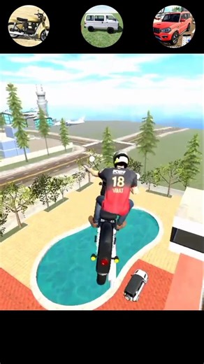 Indian Bikes Driving 3D 💥 All Vehicles Jump Challenge 🤯 GTA India #shorts​ #gaming​ #challenge​#gta​