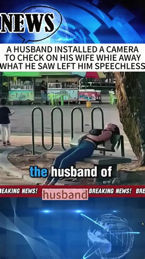 A HUSBAND INSTALLED A CAMERATO CHECK ON HIS WIFE WHIE AWAYWHAT HE SAW LEFT HIM SPEECHLESS#fypシ #breaingnews #crime #fyppppppppppppppppppppppp #tiktok #help #mom #fyp