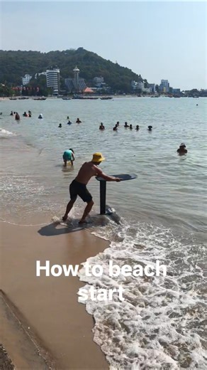 how to beach start