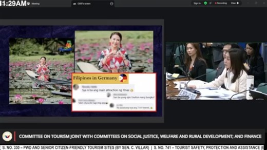'SELF-PROMOTION' Sen. Raffy Tulfo criticized Tourism Secretary Christina Frasco for featuring herself prominently in tourism materials, saying it "won’t sell" and misses the chance to showcase Philippine destinations abroad. Tulfo cited a Japanese magazine as a "missed opportunity" where Frasco’s photos dominated the cover. Frasco responded that she did not consent to the images, no government funds were used, and she has no plans to run for national office, insisting the materials were not for 